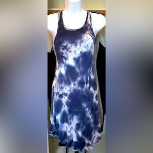 NWOT tie-dye racer back dress. Size medium (fits like a small or even xs)